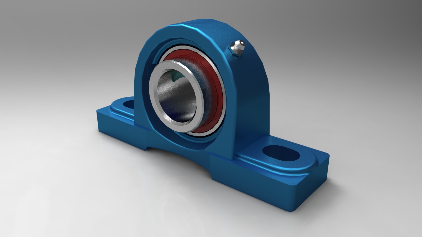 SolidWorks模型分享：轴承座 免费下载