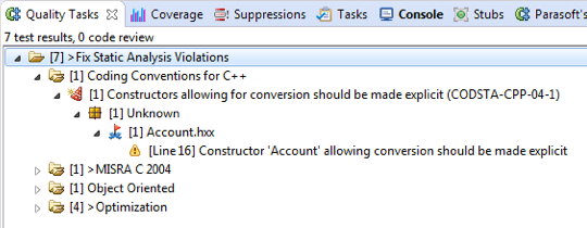 Parasoft C/C++test （Eclipse）2020.2系列教程：根据编码标准分析代码（上）