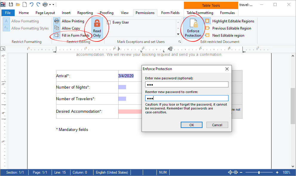 TX Text Control系列教程—Windows Forms：创建表格