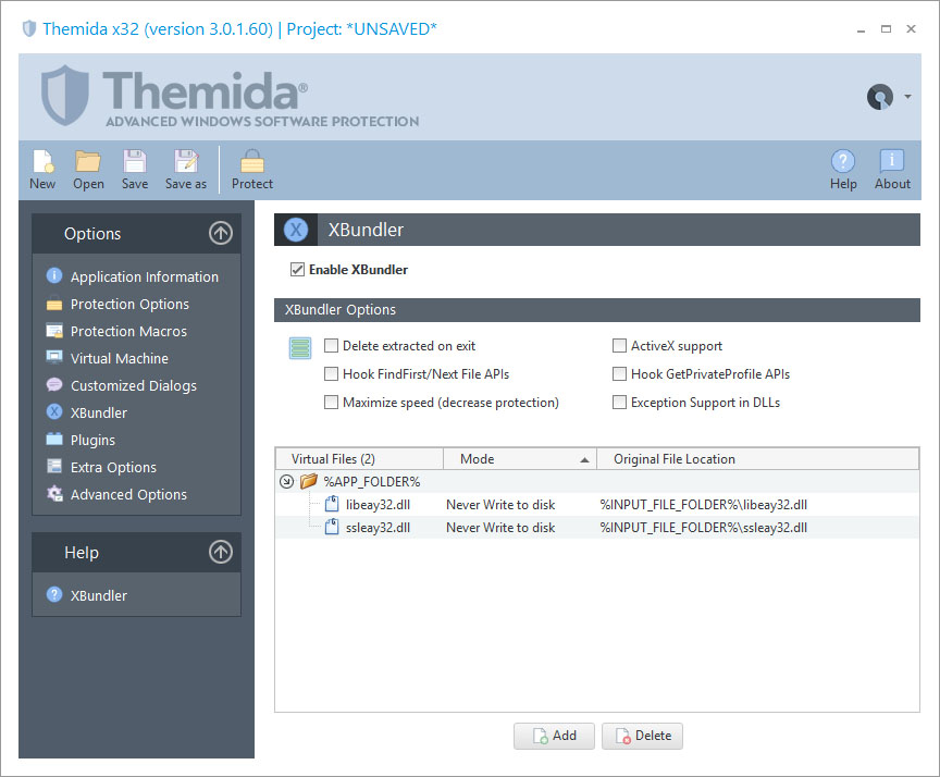 软件加密系统Themida应用程序保护指南（六）：XBundler