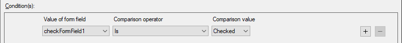 TX Text Control系列教程—Windows Forms：如何为检查表单字段创建条件