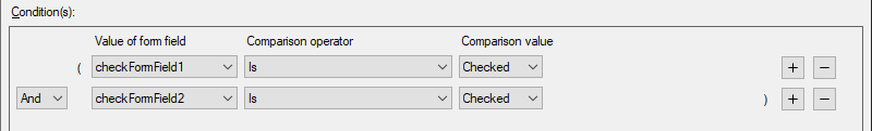 TX Text Control系列教程—Windows Forms：如何为检查表单字段创建条件