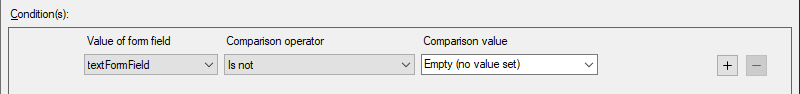 TX Text Control系列教程—Windows Forms：如何为文本和选择表单字段创建条件