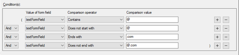 TX Text Control系列教程—Windows Forms：如何为文本和选择表单字段创建条件