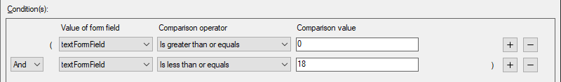 TX Text Control系列教程—Windows Forms：如何为文本和选择表单字段创建条件