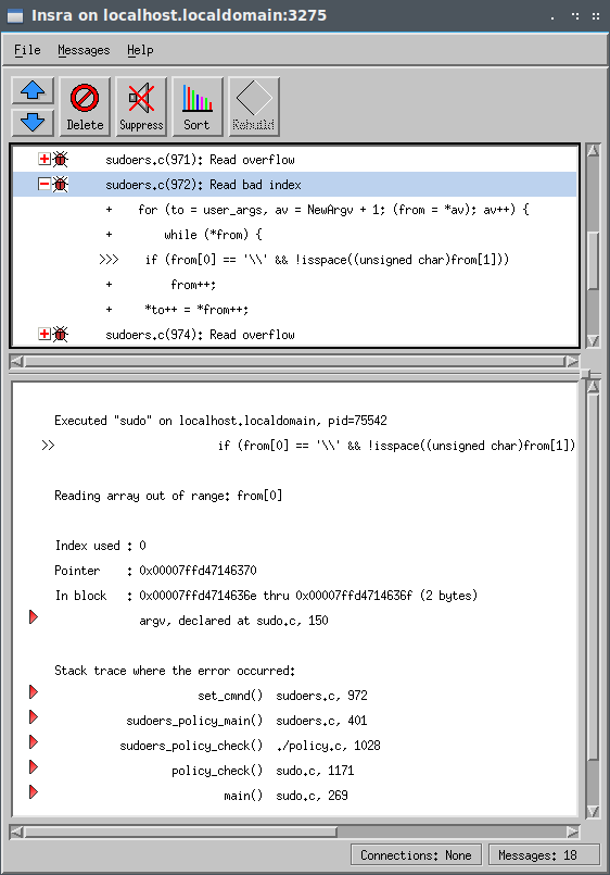 分析Baron Samedit (Sudo CVE-2021-3156)