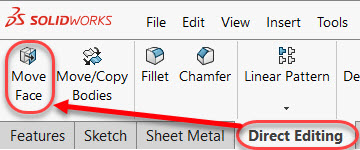 别再忽视SOLIDWORKS中的Move Face功能了！
