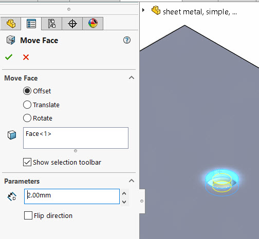 别再忽视SOLIDWORKS中的Move Face功能了！