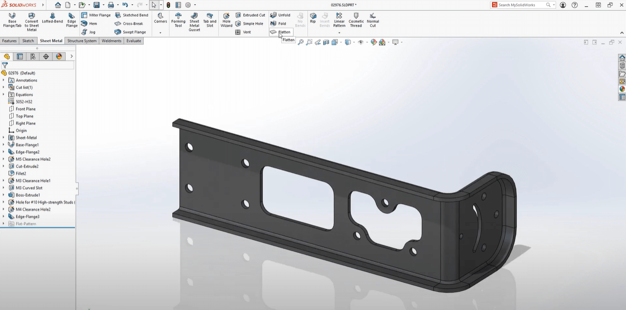 新增功能：SOLIDWORKS零件更新