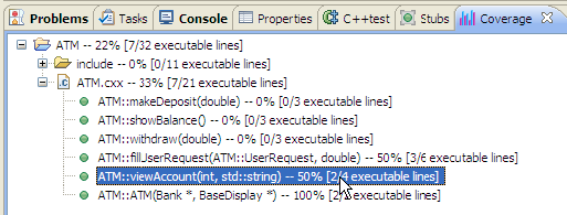 Parasoft C/C++test （Eclipse）2020.2系列教程：查看代码覆盖率结果并扩展代码覆盖率