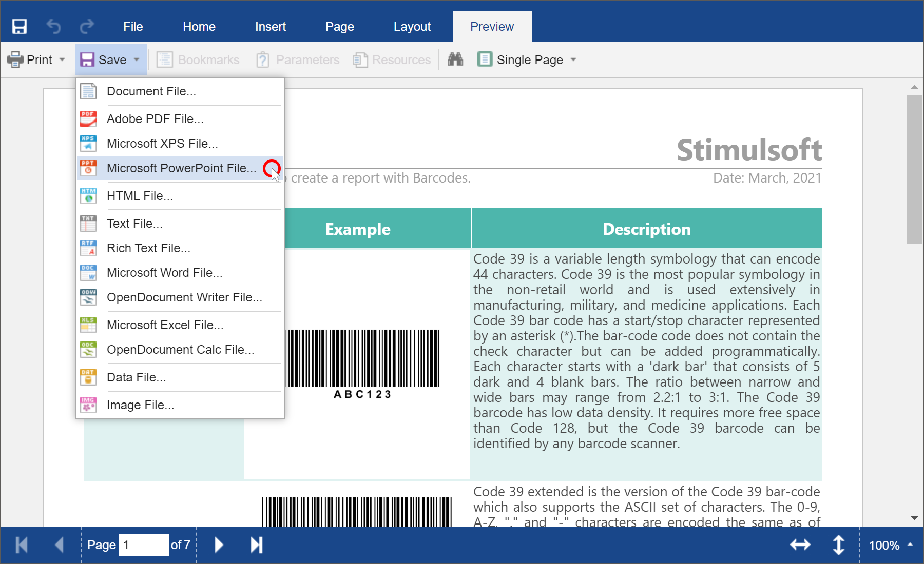  表和仪表板生成器Stimulsoft 新版本v2021.2发布