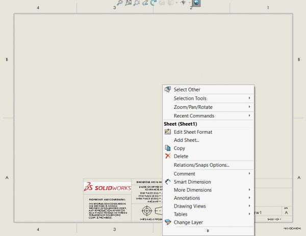 注意！在新安装SOLIDWORKS后需要自定义两个设置