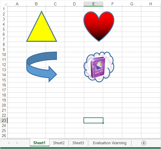 Excel Java组件Spire.XLS教程：在Java中的Excel中插入和删除形状