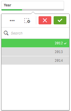 BI工具 Qlik 教程：选择状态