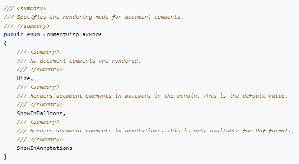 Word文档开发处理工具Aspose.Words v21.5新功能示例演示：使用PDF注释来显示用户评论