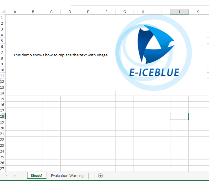 Excel Java组件Spire.XLS教程：在Java应用程序中将文本替换为Excel工作表中的图像