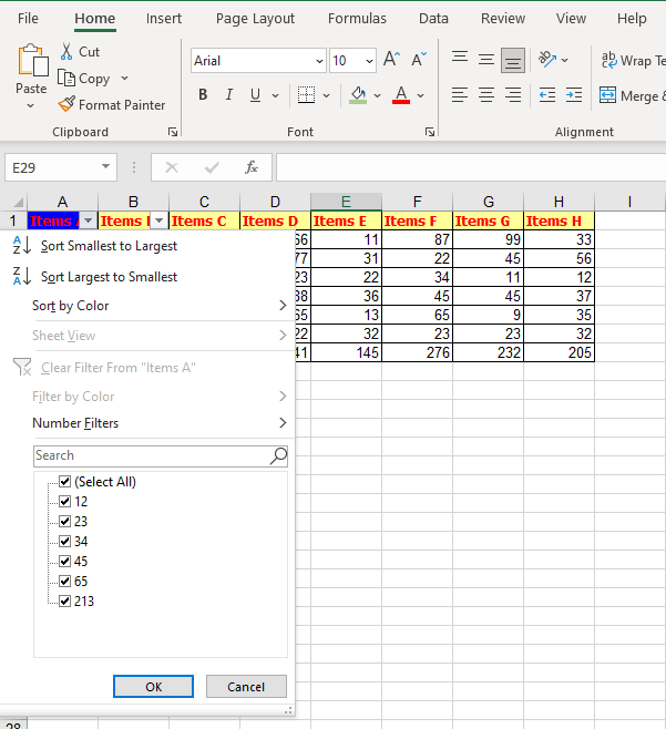 无需MS Office创建Excel！使用C ++以编程方式在Excel文件中添加或删除自动筛选
