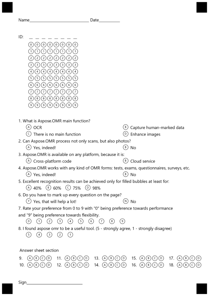 光学标记识别API-Aspose.OMR实操指南：使用 Java 创建 OMR Sheet Checker 或 Scanner