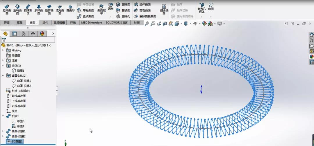 Solidworks教程：手把手教环形电感 ！