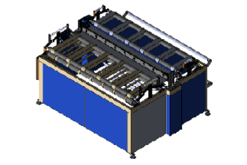 【SolidWorks免费模型下载】：纸张施胶设备  免费模型下载