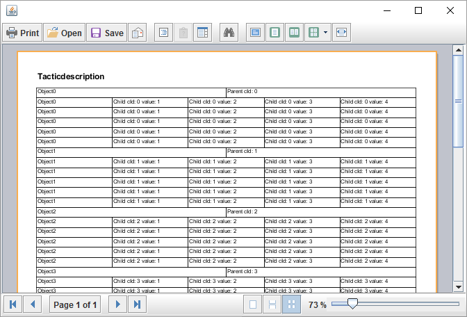 报表生成器Stimulsoft Reports.Java示例：在运行时创建具有关系的报告