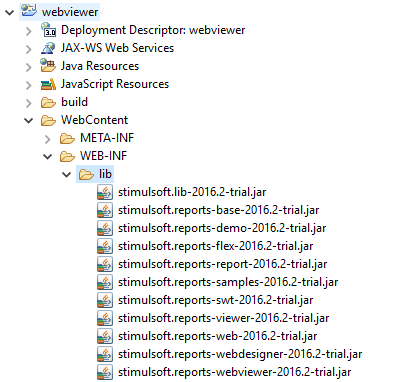 图表生成器Stimulsoft Reports.Java示例：运行 Java Web 查看器