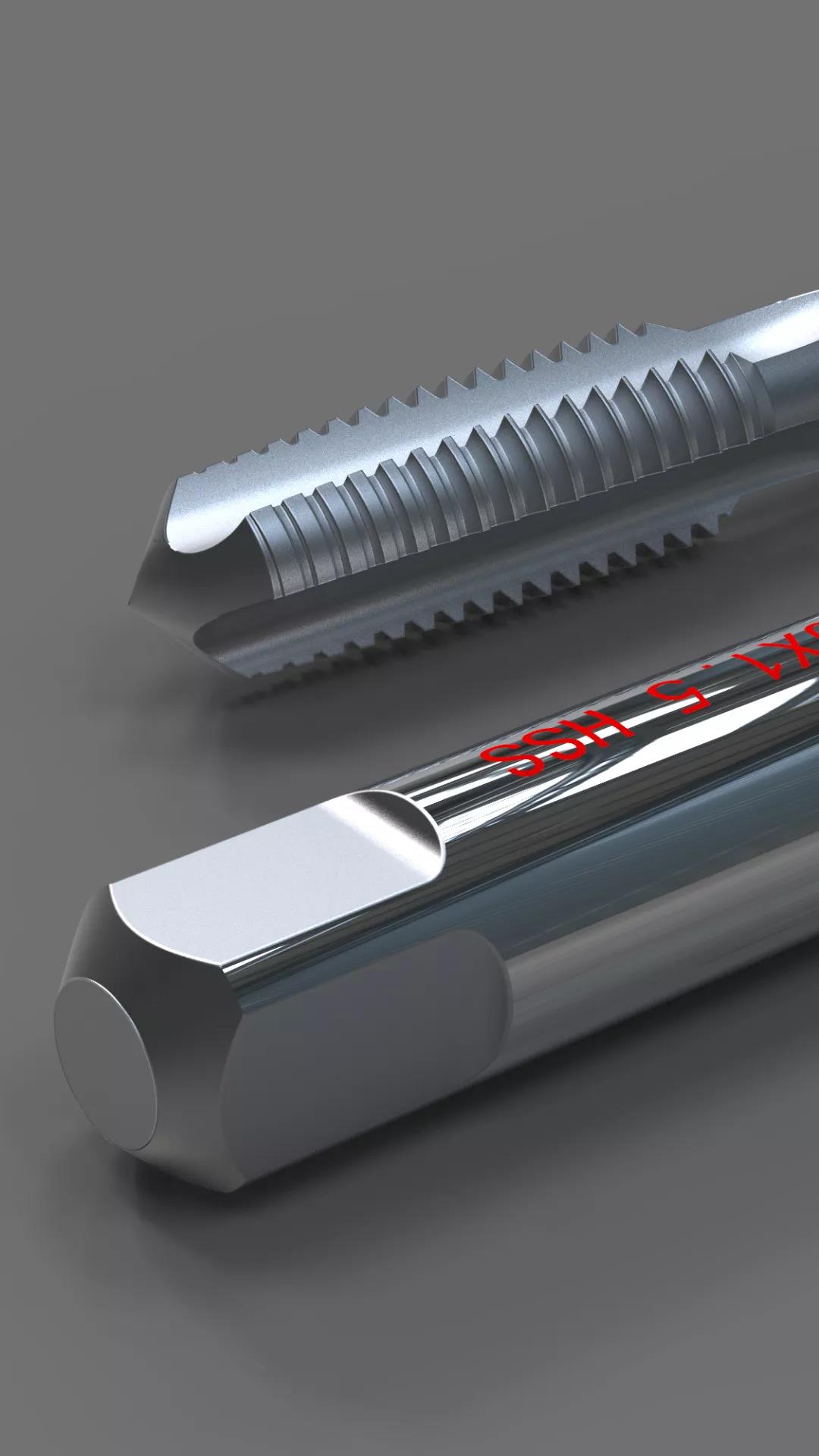 如何用SolidWorks画一根攻丝钻头？附实操教程