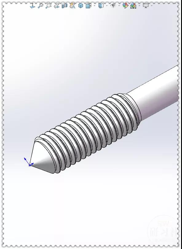 如何用SolidWorks画一根攻丝钻头？附实操教程