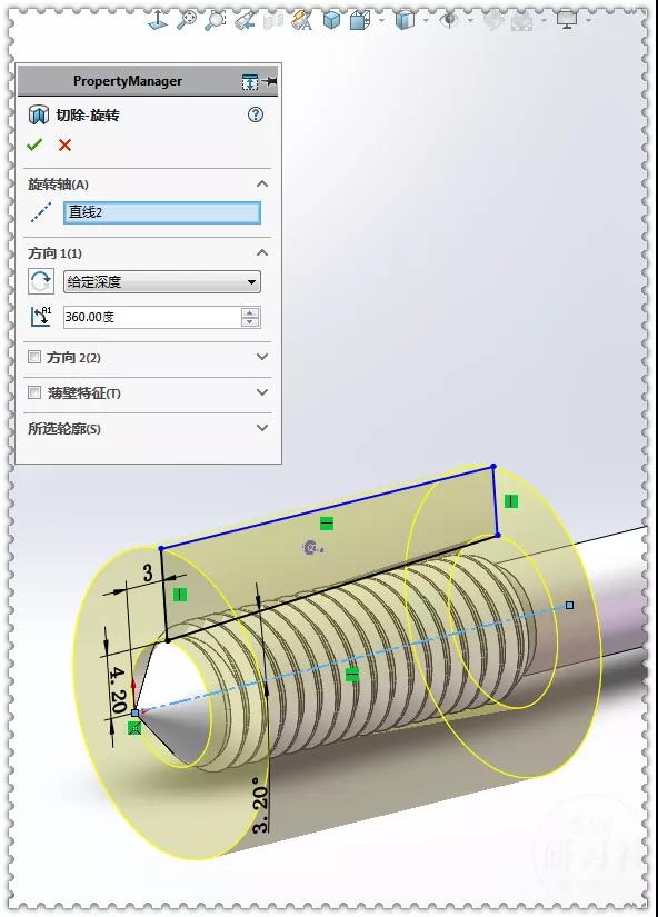 如何用SolidWorks画一根攻丝钻头？附实操教程