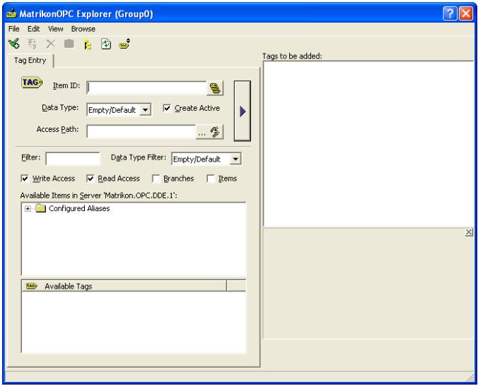 使用OPC Client (MatrikonOPC Explorer)方法