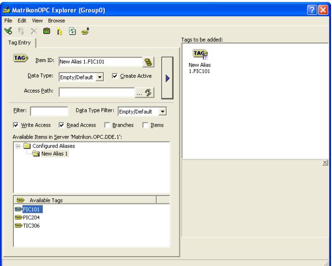 使用OPC Client (MatrikonOPC Explorer)方法