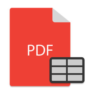 PDF处理控件Aspose.PDF功能演示：使用 Java 从 PDF 表格中提取数据