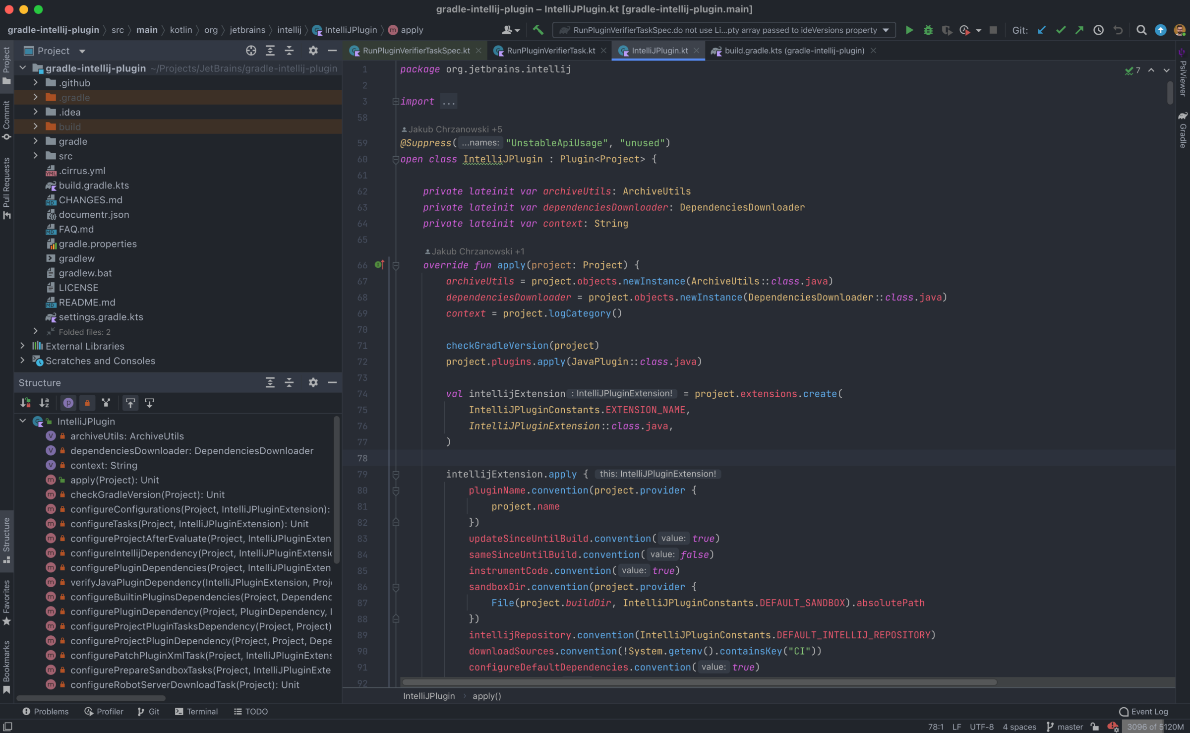 如何设置基于IntelliJ中IDE的主题 width=