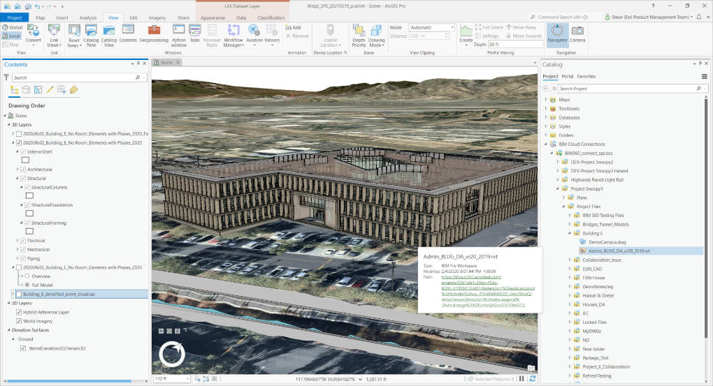 ArcGIS2021.10支持BIM和CAD的新特性分解