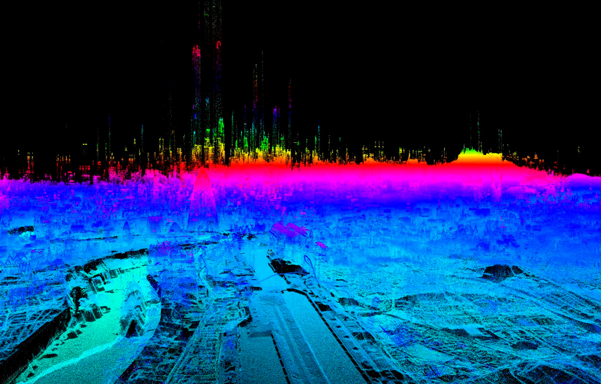 高性能图表控件LightningChart示例：什么是 LiDAR 数据可视化 width=