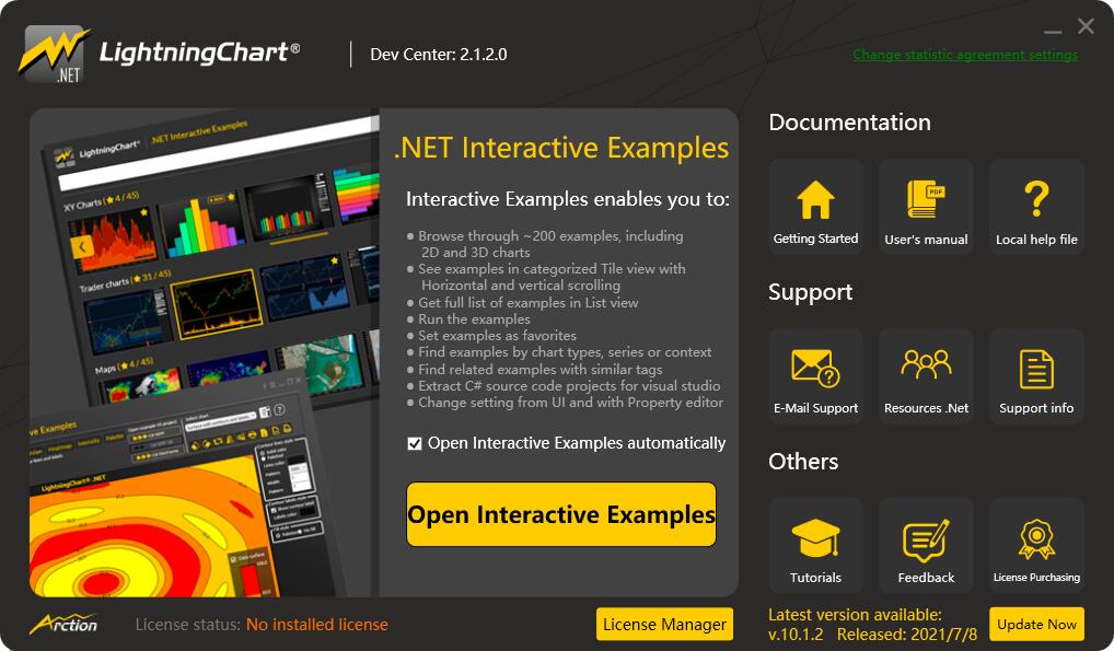 LightningChart.NET本地开发及样例中心、程序集获得方法分享