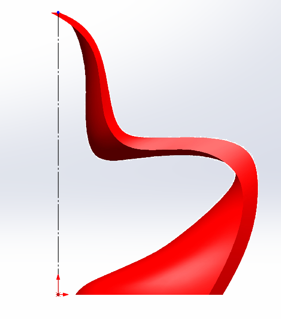 手把手教会你潘顿椅曲面建模！SolidWorks教程