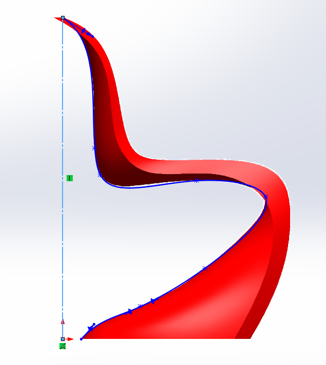 手把手教会你潘顿椅曲面建模！SolidWorks教程