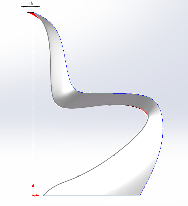 手把手教会你潘顿椅曲面建模！SolidWorks教程