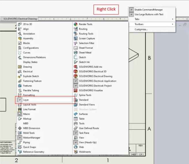 如何在 SOLIDWORKS 工程图中使用图层 ？ | SolidWorks教程