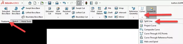 SOLIDWORKS模具工具：分割线和分型线说明