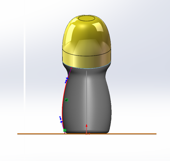 Solidworks建模练习，画一个香体露瓶子吧！