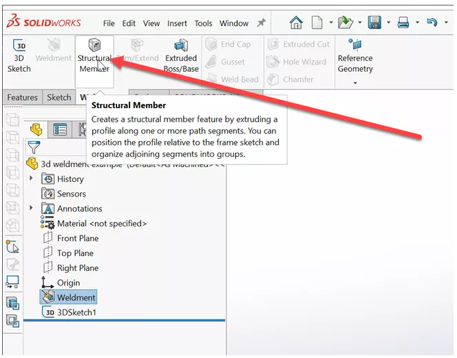 SOLIDWORKS 焊件轮廓和焊件工具指南