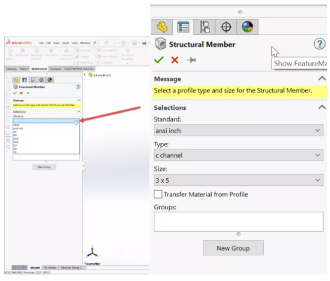 SOLIDWORKS 焊件轮廓和焊件工具指南