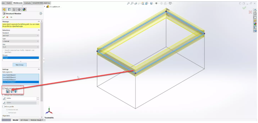 SOLIDWORKS 焊件轮廓和焊件工具指南