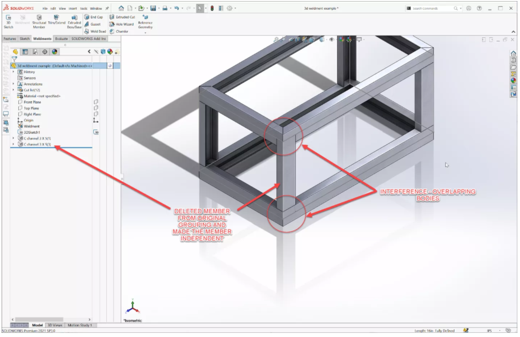 SOLIDWORKS 焊件轮廓和焊件工具指南