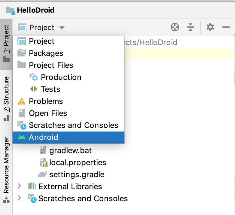 使用IDEA创建第一个Android应用程序
