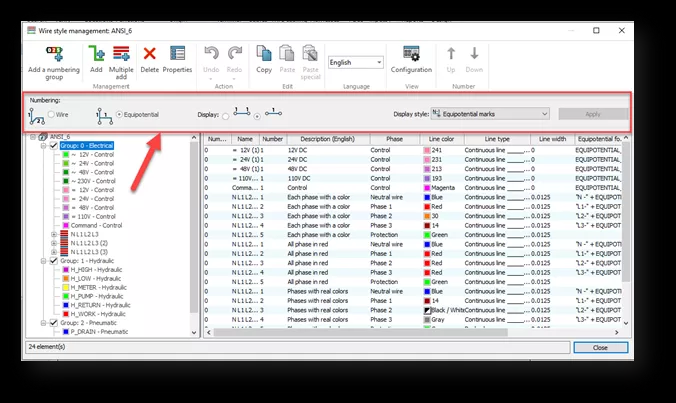 SOLIDWORKS Electrical教程（一）：电线标记、等电位和电线编 