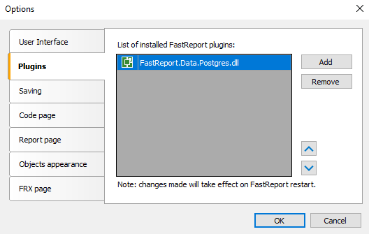 如何从报表控件FastReport .NET中连接到 PostgreSQL 数据库？