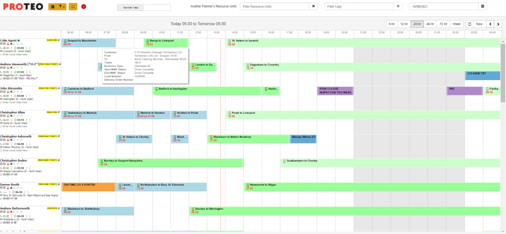 车辆运输时间混乱？看DHTMLX Scheduler如何提高货运企业管理效率！